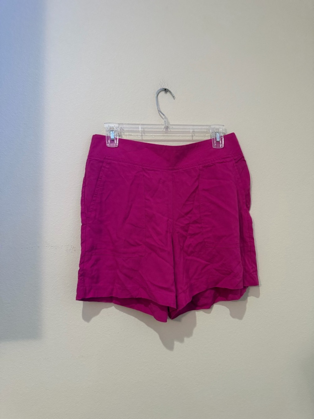 NWT Women's Magenta Casual Pull On Shorts